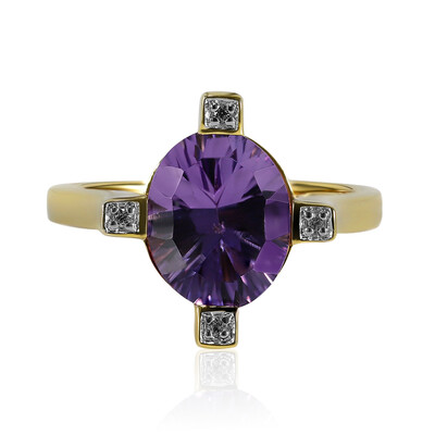 Anello in argento con Ametista