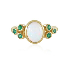 Anello in argento con Opale di Welo