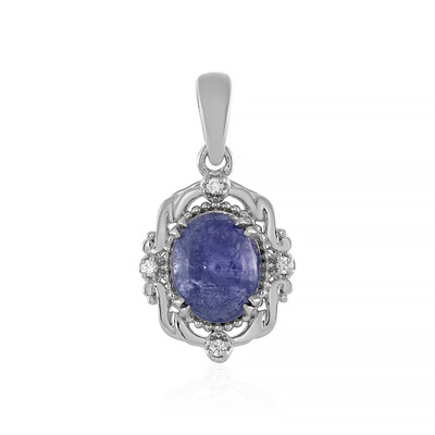Ciondolo in argento con Tanzanite