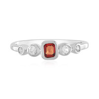 Anello in argento con Rubino Tanzania (Adela Silber)