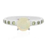 Anello in argento con Opale di Welo