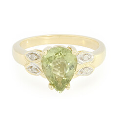 Anello in oro con Tormalina Cuprian