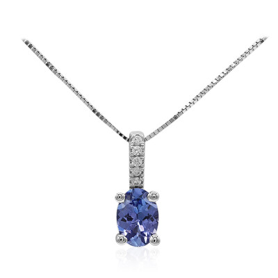 Collana in oro con Tanzanite AAA