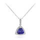 Collana in oro con Tanzanite AAA (CIRARI)