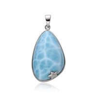 Ciondolo in argento con Larimar