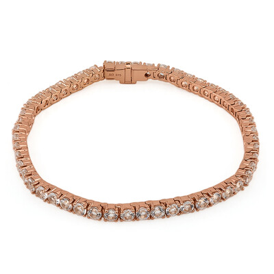 Bracciale in oro con Danburite Rosa del Messico