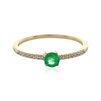 Anello in oro con Smeraldo Russo (Adela Gold)