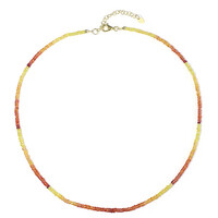 Collana in argento con Zaffiro Tramonto