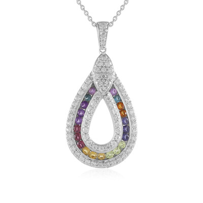 Collana in argento con Peridoto