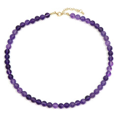 Collana in argento con Ametista Zambiana