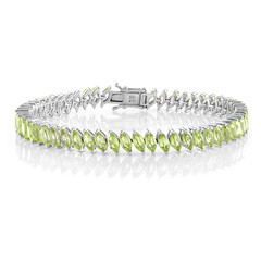 Bracciale in argento con Peridoto Arizona