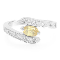Anello in argento con Apatite Xia