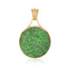 Ciondolo in argento con Uvarovite