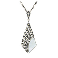 Collana in argento con Madreperla