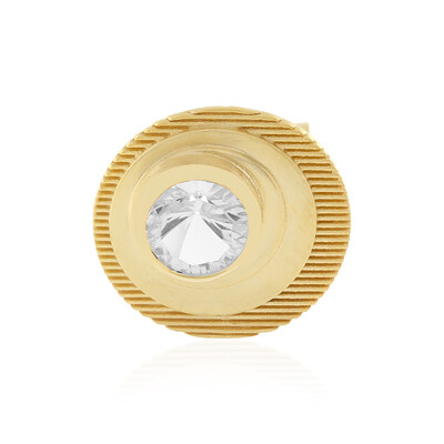 Ciondolo in argento con Quarzo Bianco (MONOSONO COLLECTION)