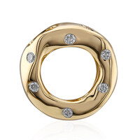 Ciondolo in oro con Diamante IF (D)