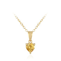 Collana in argento con Citrino