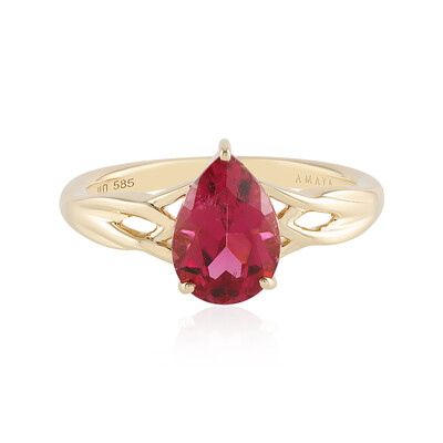 Anello in oro con Rubellite (AMAYANI)