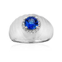 Anello in oro con Quarzo Bianco (CIRARI)