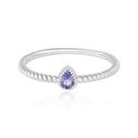 Anello in argento con Tanzanite