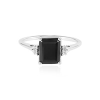 Anello in argento con Spinello Nero
