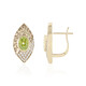 Orecchini in oro con Sfene