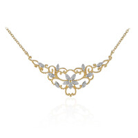 Collana in argento con Diamante I3 (I)