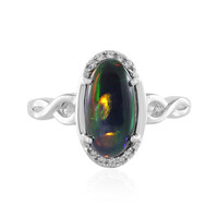 Anello in argento con Opale Mezezo