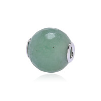 Ciondolo in argento con Avventurina Verde