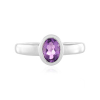 Anello in argento con Ametista Uruguay