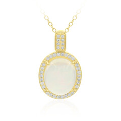 Collana in argento con Opale di Welo