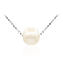 Collana in argento con Perla di Acqua Dolce