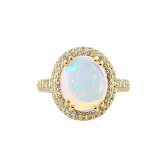 Anello in argento con Opale di Welo