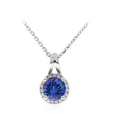 Collana in oro con Tanzanite AAA