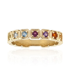 Anello in argento con Citrino