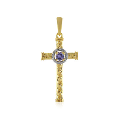 Ciondolo in argento con Tanzanite
