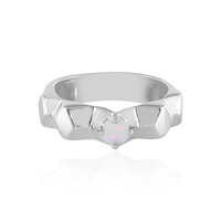 Anello in argento con Opale di Welo