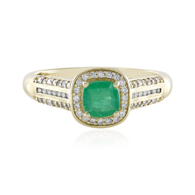 Anello in oro con Smeraldo Zambia (de Melo)