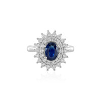 Anello in argento con Cianite