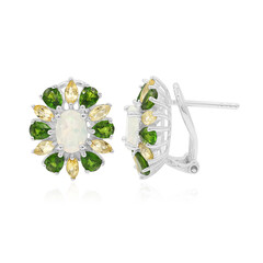 Orecchini in argento con Opale di Welo