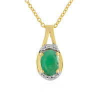 Collana in argento con Smeraldo Socoto