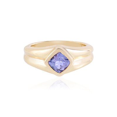 Anello da uomo in argento con Tanzanite