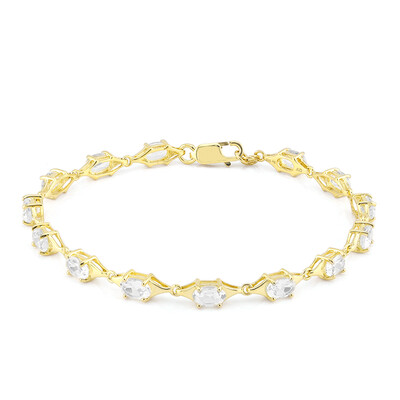 Bracciale in argento con Topazio Bianco