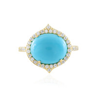 Anello in argento con Turchese Sleeping Beauty (Faszination Türkis)