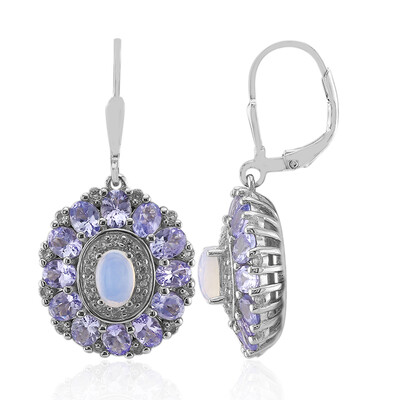 Orecchini in argento con Opale di Welo