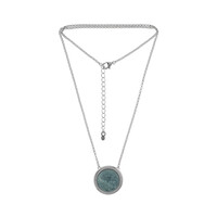 Collana in argento con Fuchsite
