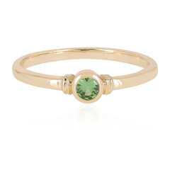 Anello in oro con Tsavorite