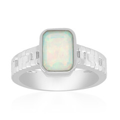 Anello in argento con Opale di Welo