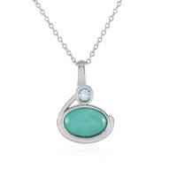 Collana in argento con Amazzonite