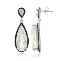Orecchini in argento con Quarzo Bianco